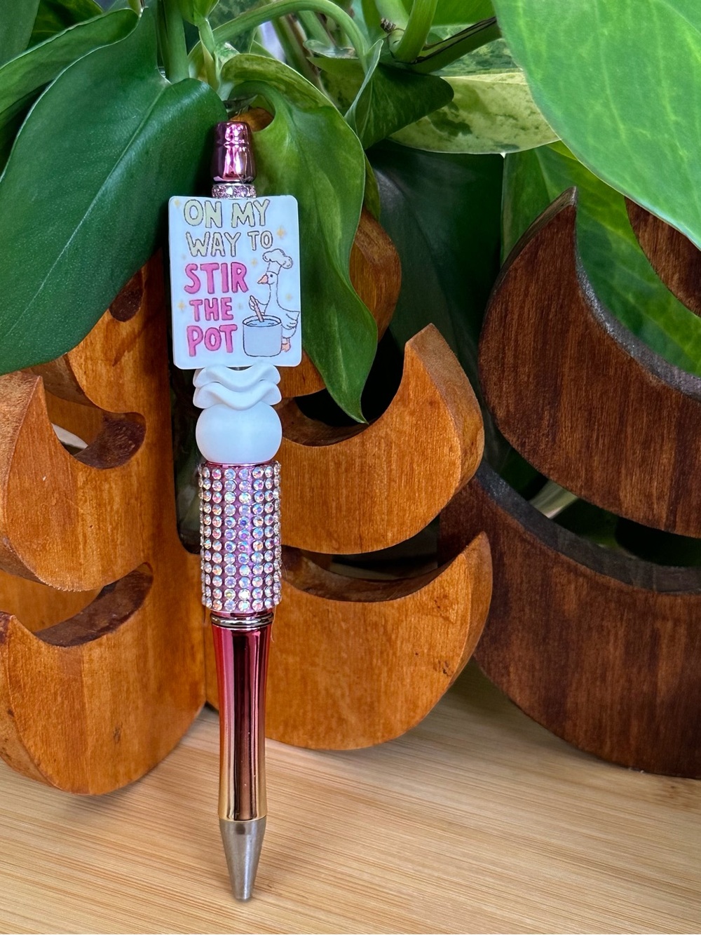 ✨ Handmade Beaded Pen   Silicone Pen‎ | Stylish Everyday Writing + Refill✨